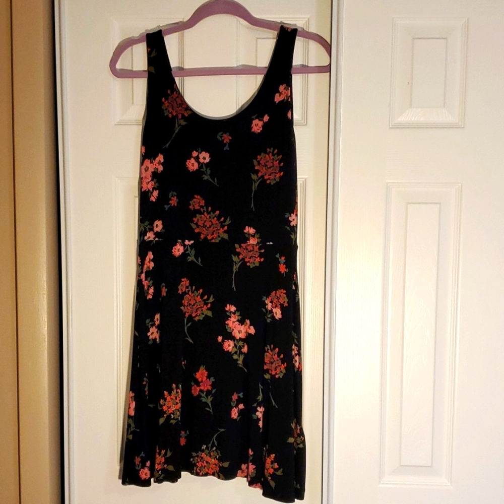 Express Floral Tank Top Dress